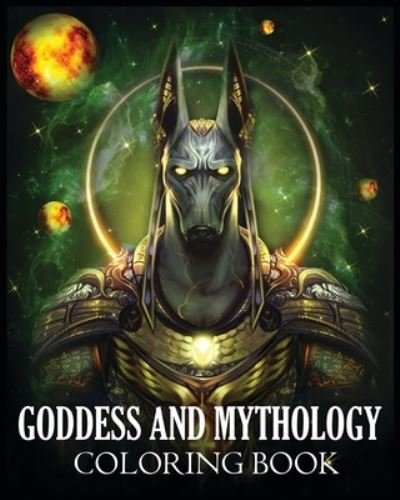 Cover for Dreamterions · Goddess and Mythology Coloring Book (Paperback Book) (2024)