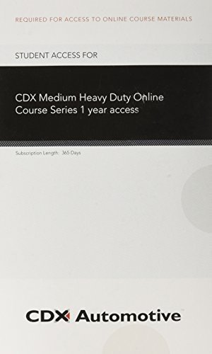 Cover for CDX Automotive · CDX Medium / Heavy Vehicle : 2014 NATEF Edition (Hardcover bog) (2015)