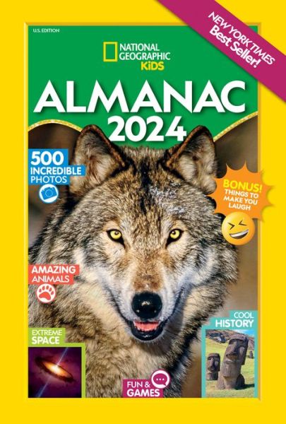 National Geographic Kids Almanac 2024 - National Geographic Kids - Libros - Disney Publishing Worldwide - 9781426375316 - 2 de mayo de 2023