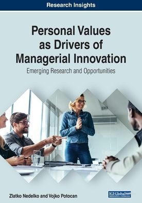Cover for Zlatko Nedelko · Personal Values as Drivers of Managerial Innovation (Pocketbok) (2018)