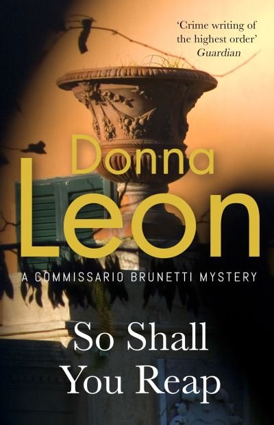 Cover for Donna Leon · So Shall You Reap (Hardcover Book) (2023)