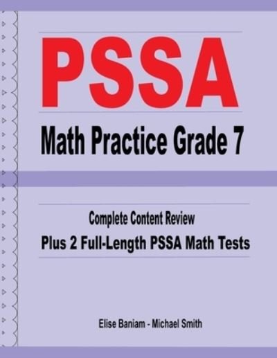 Cover for Michael Smith · PSSA Math Practice Grade 7 (Paperback Book) (2020)