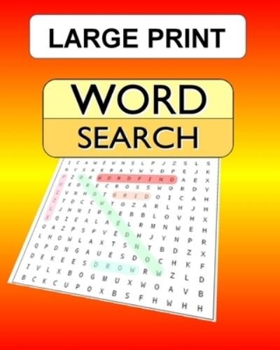 Cover for Arcadia Publishing · Large Print Word Search (Pocketbok) (2019)