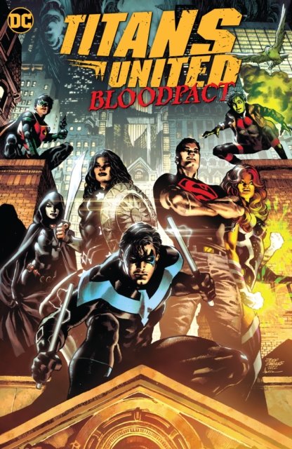 Cover for Cavan Scott · Titans United: Bloodpact (Paperback Bog) (2023)