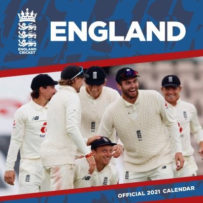 Cover for The Official England Cricket Square Calendar 2022 (Calendar) (2021)