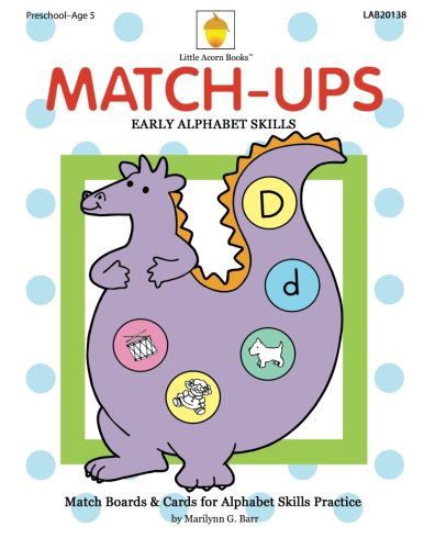 Cover for Marilynn G Barr · Match-ups: Early Alphabet Skills (Paperback Book) (2013)