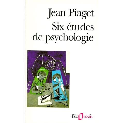 Cover for Jean Piaget · Six Etudes De Psycholog (Folio Essais) (French Edition) (Taschenbuch) [French edition] (1987)