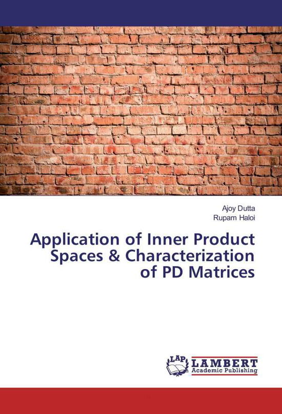 Cover for Dutta · Application of Inner Product Spac (Book)