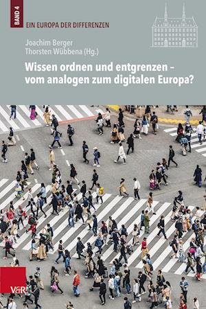 Cover for Joachim Berger · Wissen ordnen und entgrenzen - vom analogen zum digitalen Europa? (Hardcover bog) (2023)