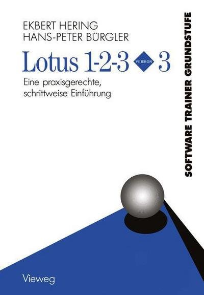 Cover for Ekbert Hering · Lotus 1-2-3 Version 3 (Pocketbok) [2. Aufl. 1989 edition] (1989)
