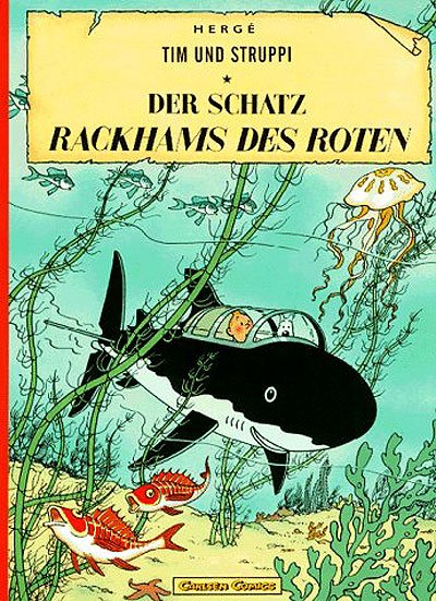 Cover for Herge · Tim und Struppi.11 Schatz Rackham (Buch) (1976)