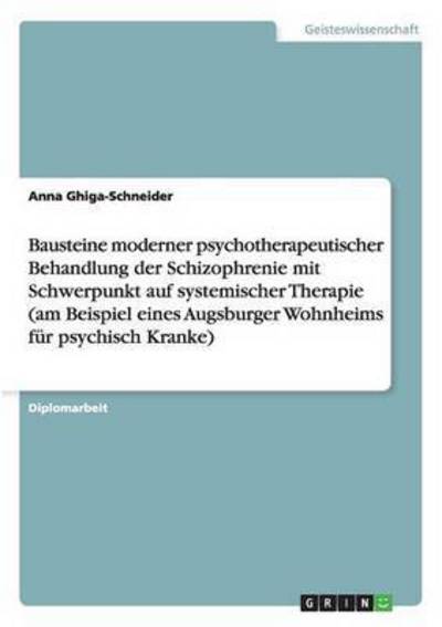 Cover for Ghiga-Schneider · Bausteine moderner psyc (Book) [German edition] (2008)
