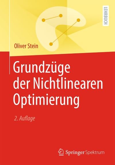 Cover for Stein · Grundzuege der Nichtlinearen Optimierung (Bog) (2021)