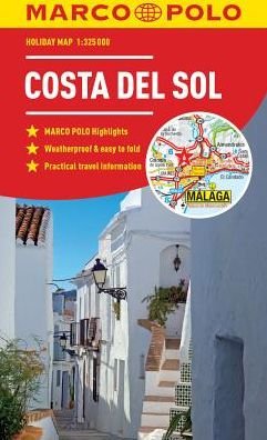 Cover for Marco Polo · Costa Del Sol Marco Polo Holiday Map - pocket size, easy fold Costa del Sol map - Marco Polo Holiday Maps (Landkarten) (2019)