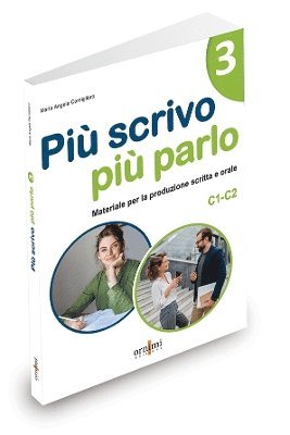 Cover for Maria Angela Cernigliaro · Piu scrivo piu parlo 3 (C1-C2) (Paperback Book) (2024)