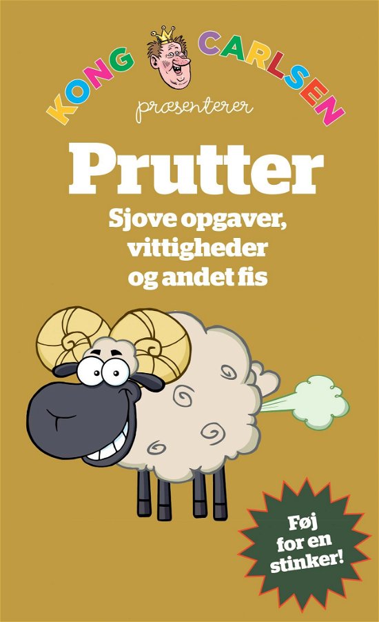 Cover for Kong Carlsen · Kong Carlsen: Kong Carlsen - Prutter: Sjove opgaver, vittigheder og andet fis (kolli 5) (Poketbok) [1:a utgåva] (2022)