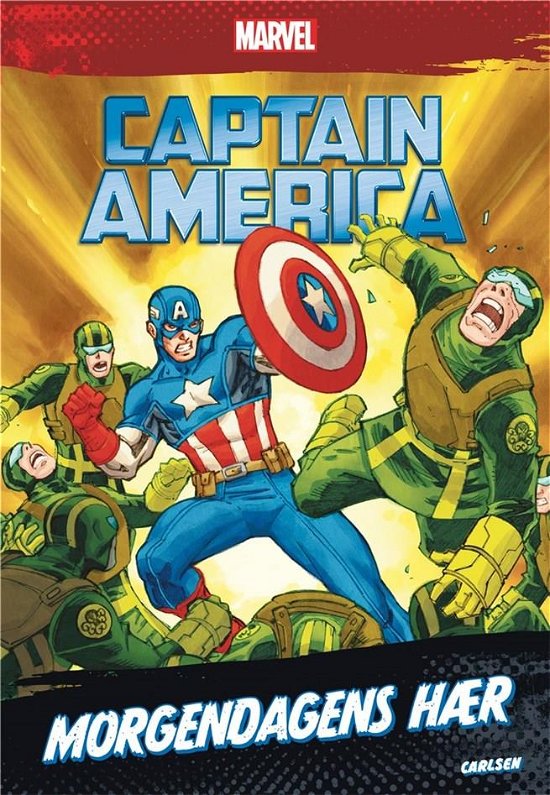 Cover for Marvel · Mighty Marvel: Captain America - Morgendagens hær (Bound Book) [1st edition] (2021)