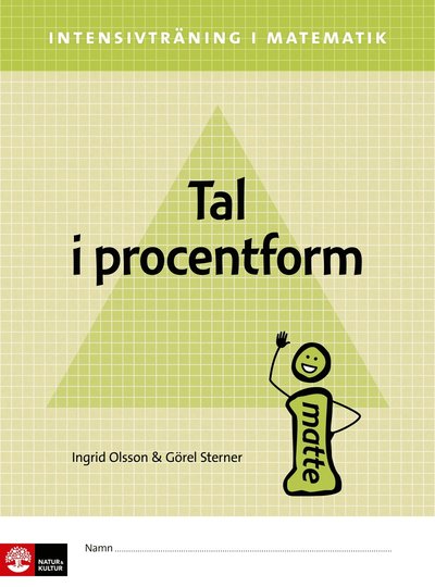 Cover for Görel Sterner · Intensivträning i matematik: Intensivträning ma åk 4-6 Tal i procentform Elevhä (Book) (2019)