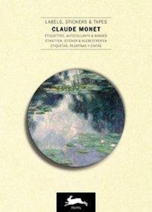 Cover for Pepin Van Roojen · Claude Monet: Label &amp; Sticker Book (Gebundenes Buch) (2020)