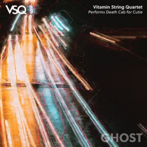 Cover for Vitamin String Quartet · Ghost: Vsq Performs Death Cab For Cutie (Orange Vinyl) (LP) [RSD 2023 Color edition] (2023)