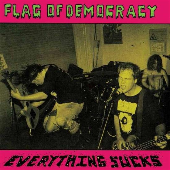 Cover for Flag of Democracy (Fod) · Everything Sucks (LP) (2018)