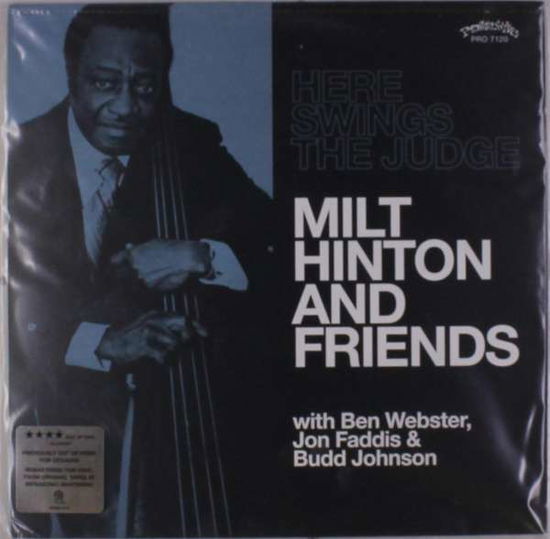 Cover for Milt Hinton · Here Swings The Judge (LP) (2019)