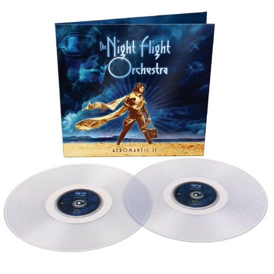 Cover for Night Flight Orchestra · Aeromantic II (+Bonus Track) (Clear Vinyl) (LP) (2021)