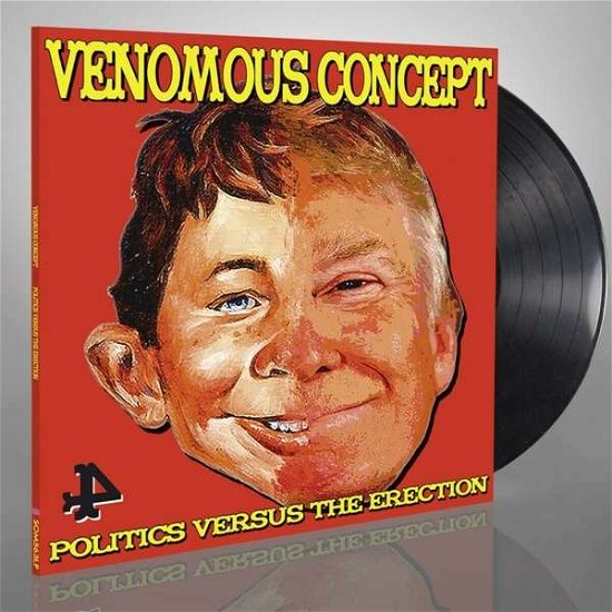 Cover for Venomous Concept · Politics Versus The Erection (LP) (2020)