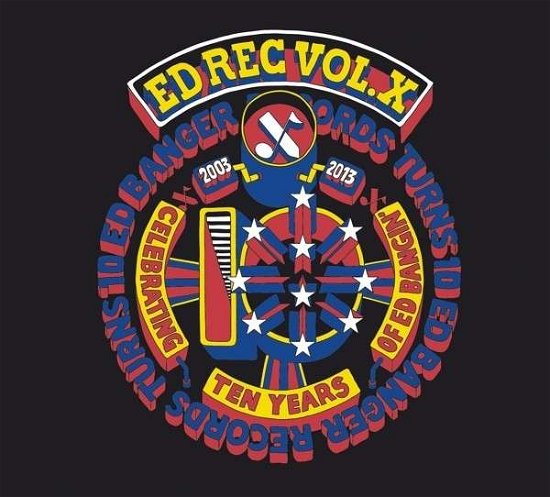 Cover for Ed Rec Vol X / Various · Ed Rec Vol. X (CD) [Digipak] (2013)