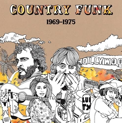 Cover for Country Funk (Orange) 1969 · Country Funk (Orange) 1969-1975 (CD) [Coloured edition] (2021)