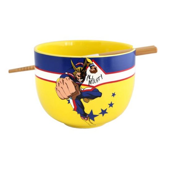 Cover for My Hero Academia · Ramen Bowl With Chopstick 414ml (Leksaker)