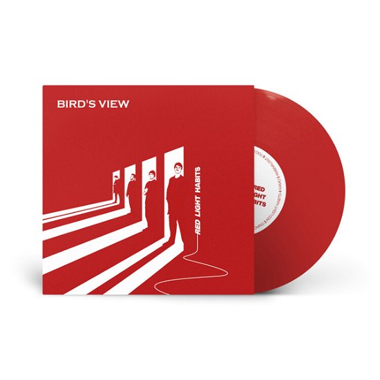 Cover for Bird's View · Red Light Habits (Red Vinyl) (LP) (2023)