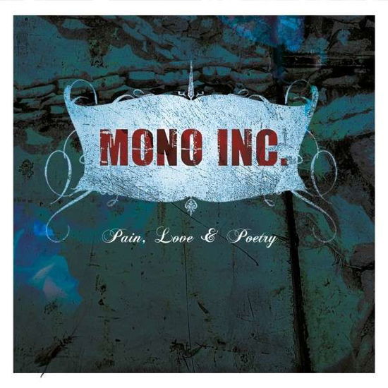 Cover for Mono Inc · Pain, Love &amp; Poetry (Magenta with Black Streaks) (LP) [Limited edition] (2021)