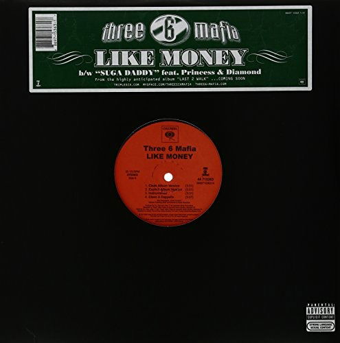 Cover for Three 6 Mafia · Like Money (12&quot;) (2007)