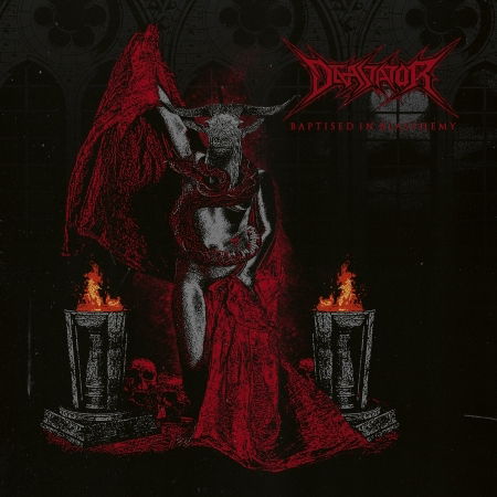 Cover for Devastator · Baptised in Blasphemy (CD) (2023)