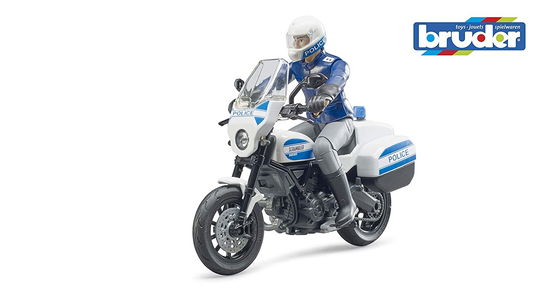 Cover for Bruder · Bworld Scrambler Ducati Polizeimotorrad (Toys)