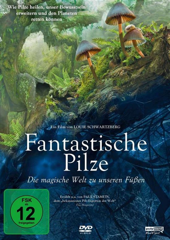 Cover for Stamets,paul / Griffiths,roland / Weil,andrew/+ · Fantastische Pilze (DVD) (2022)