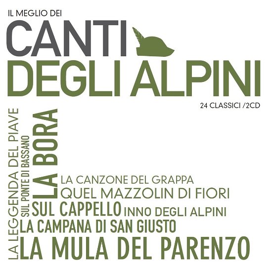 Cover for Il Meglio Dei Canti Degli Alpini / Various (CD) (2017)