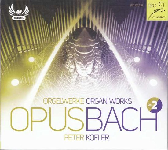 Cover for Johann Sebastian Bach (1685-1750) · Orgelwerke 'OpusBach' Vol.2 (CD) (2017)