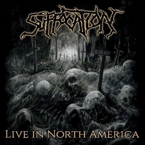 Cover for Suffocation · Live in North America (2lp-indie Exclusive / Gold &amp; Black Splatter) (LP) (2021)