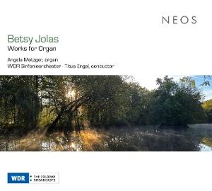 Cover for Angela Metzger &amp; Wdr Sinfonieorchester &amp; Titus Engel · Betsy Jolas: Works For Organ (CD) (2025)