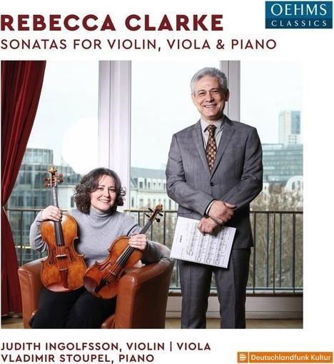 Rebecca Clarke: Sonatas For Violin, Viola And Piano - Judith Ingolfsson - Música - OEHMS - 4260330917317 - 19 de janeiro de 2024