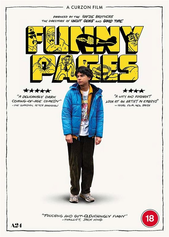 Cover for Funny Pages (DVD) (2022)