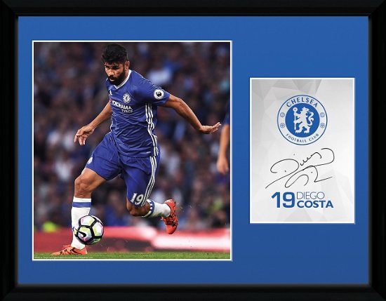 Chelsea: Costa 16/17 (Stampa In Cornice 30x40 Cm) - Chelsea - Merchandise - Gb Eye - 5028486369317 - 