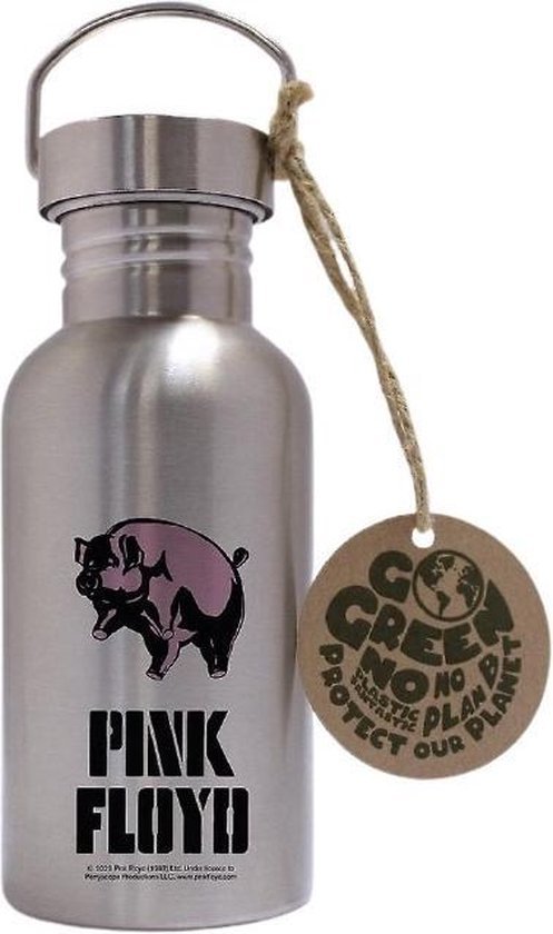 Pink Floyd - Pink Floyd Logo 500ml Eco Bottle (Mugs) - Pink Floyd - Merchandise - Gb Eye - 5028486484317 - 31. August 2020