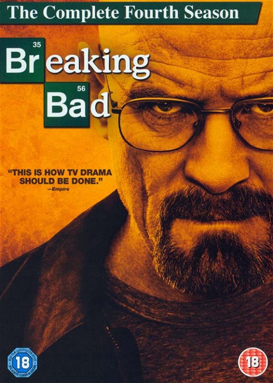 Cover for Breaking Bad - Season 4 · Breaking Bad Season 4 (DVD) (2012)