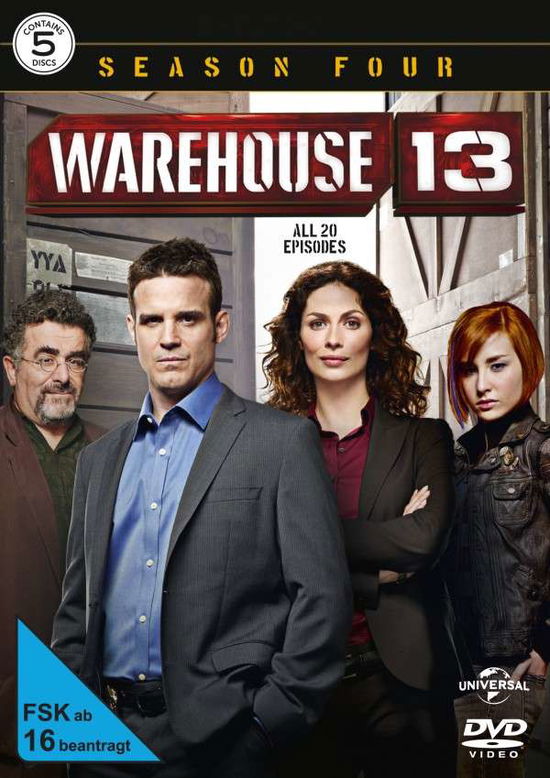 Cover for Eddie Mcclintock,joanne Kelly,saul Rubinek · Warehouse 13-season 4 (DVD) (2014)