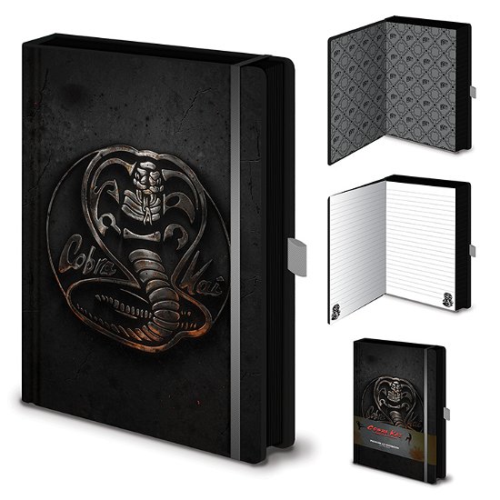 Cover for Cobra Kai · Cobra Kai (Metal Badge) Premium A5 Premium Notebook (Pocketbok) (2023)