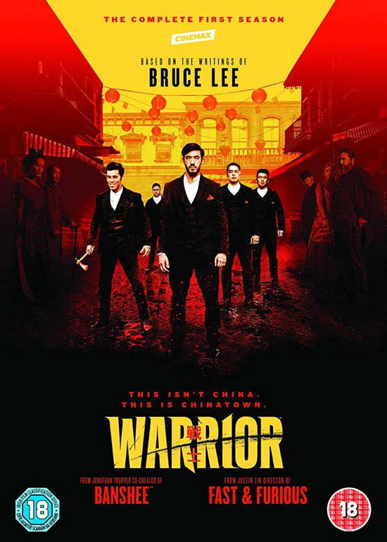 Cover for Warrior: Season 1 [dvd] [2019] · Warrior Season 1 (DVD) (2019)