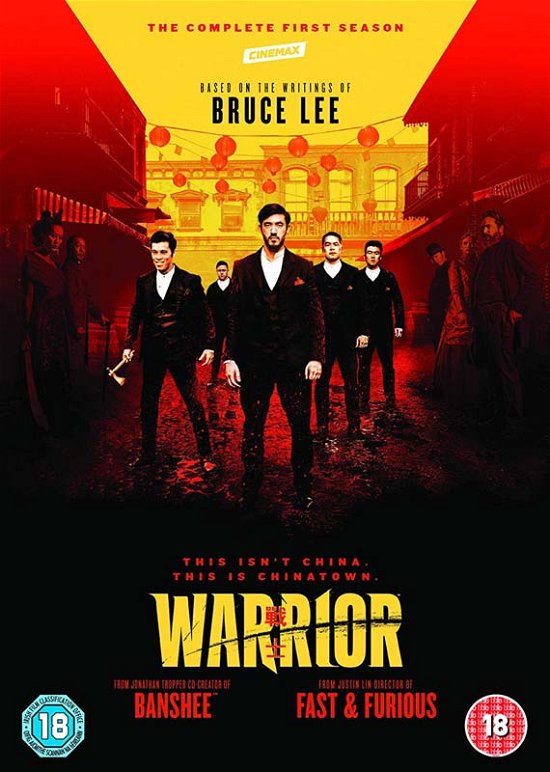 Cover for Warrior: Season 1 [dvd] [2019] · Warrior Season 1 (DVD) (2019)